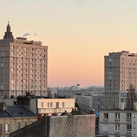 Le Petit Nid Perche Sous Les Toits, Vue Mer Le Havre Buitenkant foto