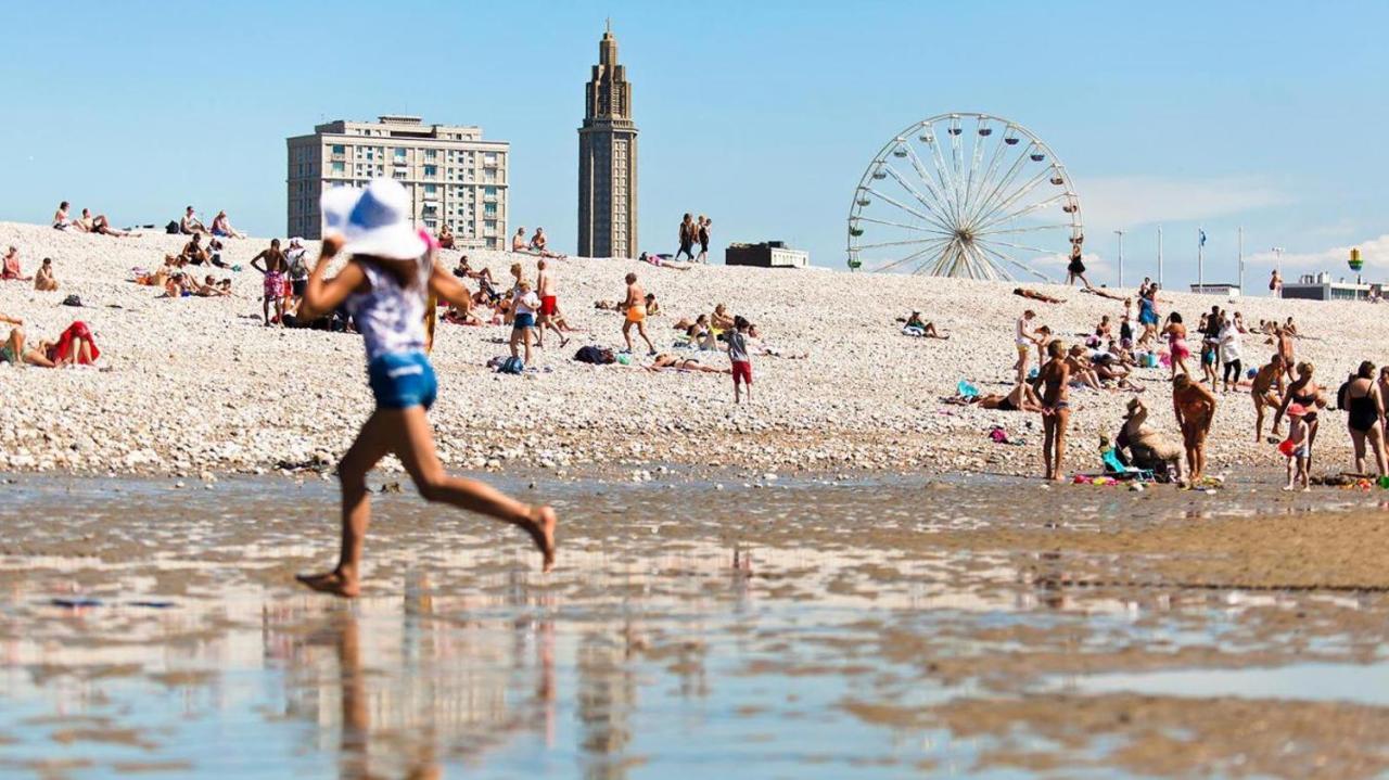 Le Petit Nid Perche Sous Les Toits, Vue Mer Le Havre Buitenkant foto