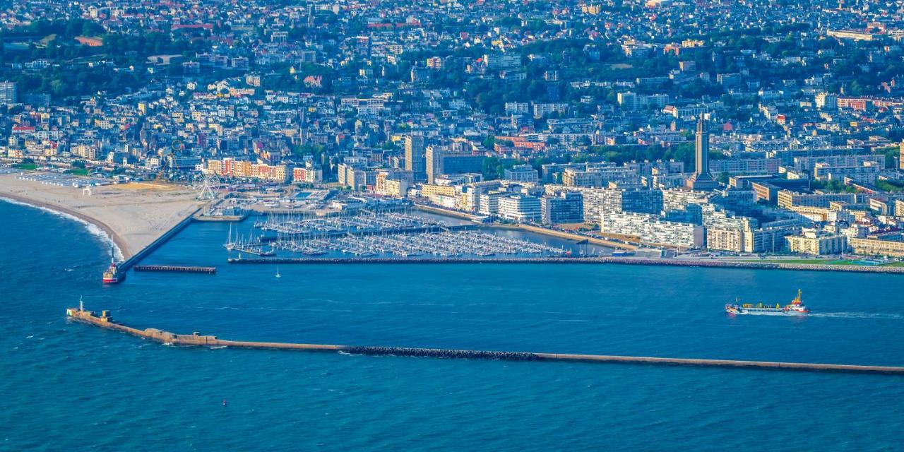 Le Petit Nid Perche Sous Les Toits, Vue Mer Le Havre Buitenkant foto